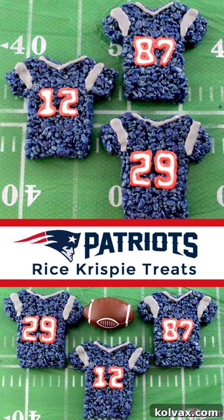 New England Patriots Rice Krispie Treats Team Jerseys