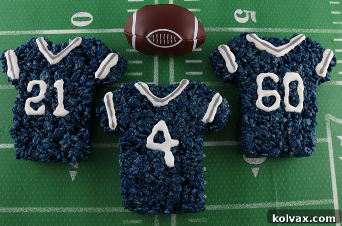Dallas Cowboys Rice Krispie Treat Team Jerseys for Game Day
