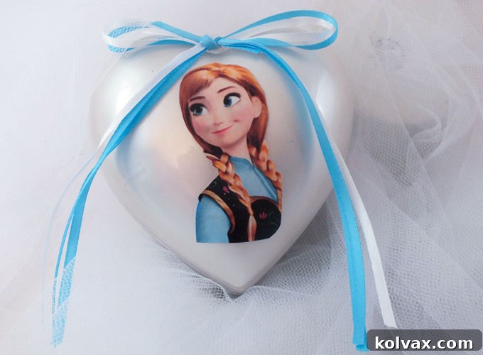 Warmth for the Winter Heart 16 Anna themed 'A Kiss for Your Frozen Heart' craft