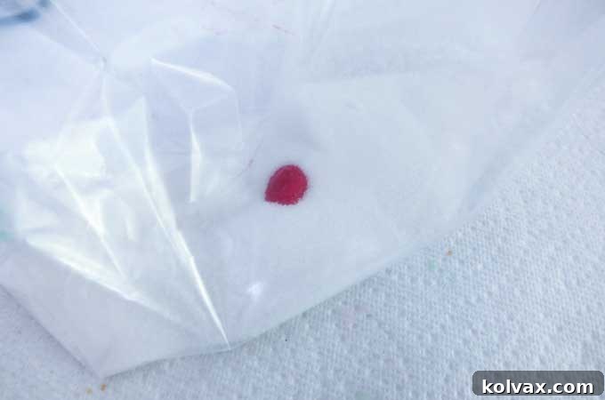 Making Colored Sugar - Step 1