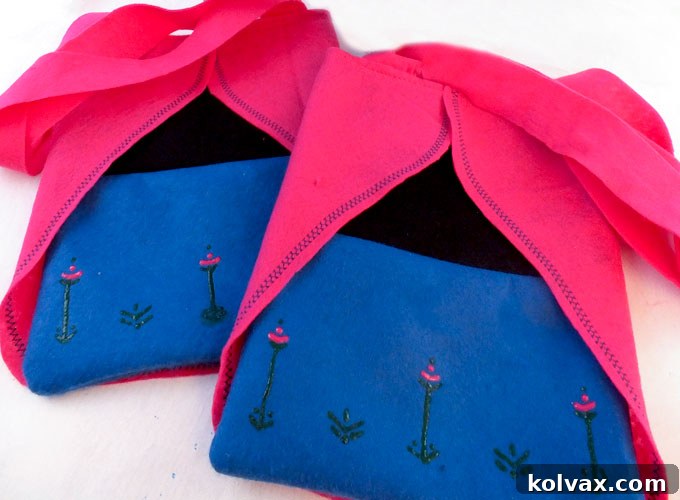 These colorful Frozen Anna Party Favor Bags are adorable, fun and so easy to make. The Anna fans at your Frozen Birthday Party will love them - what a great way to say thanks for coming to our Frozen Party. Follow us for more fun Frozen Party Ideas.