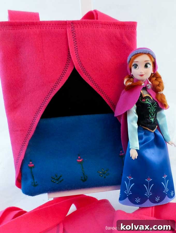 These colorful Frozen Anna Party Favor Bags are adorable, fun and so easy to make. The Anna fans at your Frozen Birthday Party will love them - what a great way to say thanks for coming to our Frozen Party. Follow us for more fun Frozen Party Ideas.