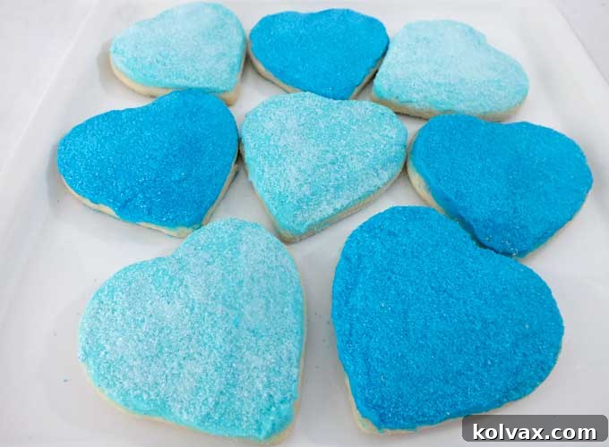 Gorgeous Elsa's Sparkling Sugar Cookies for a Frozen themed party