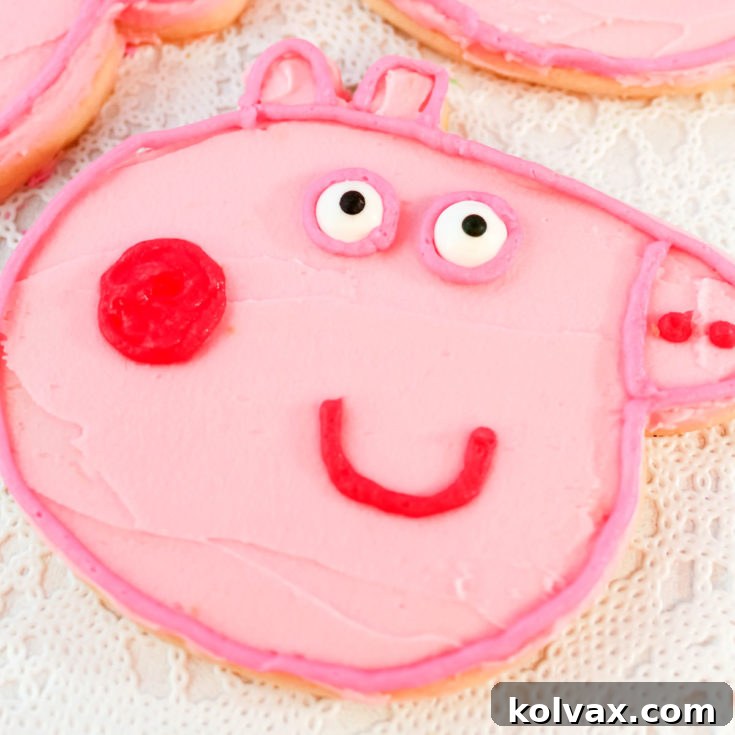 Peppa Pig Cookies