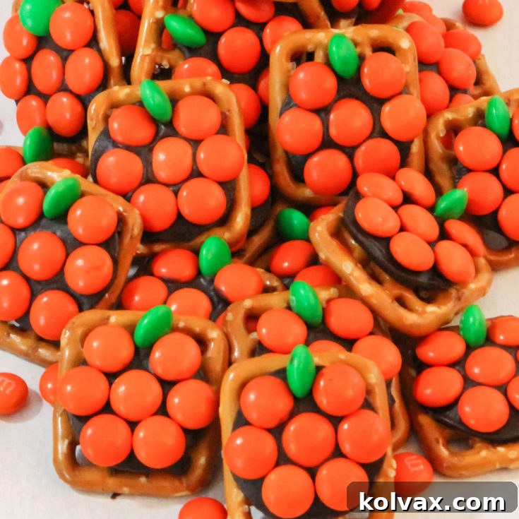 Pumpkin Pretzel Bites