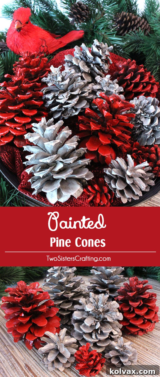 Inspiring DIY Painted Pine Cones: Create Unique Holiday Decor or Thoughtful Christmas Gifts