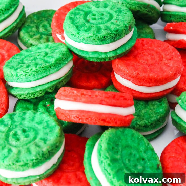 Christmas Sugar Cookie Sandwiches