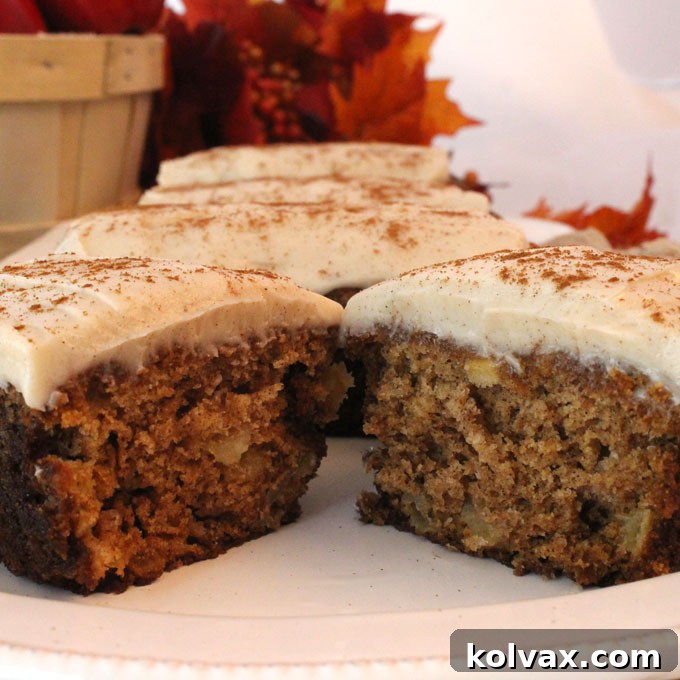 Warm and comforting Mini Apple Bread Loaves, a delicious homemade baked good for a teacher gift.
