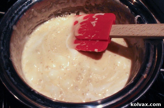 Melted butter and mini marshmallows for BB-8 popcorn