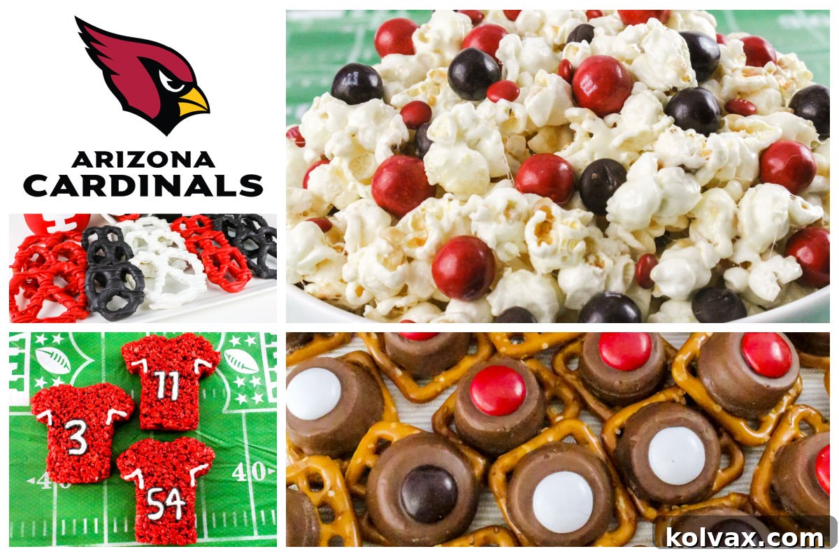 Arizona Cardinals Game Day Desserts