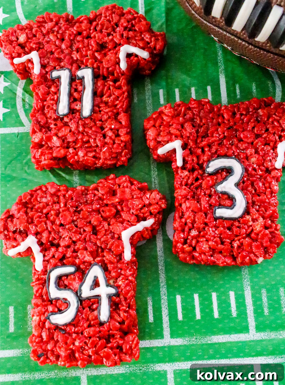 Arizona Cardinals Jersey Rice Krispie Treats