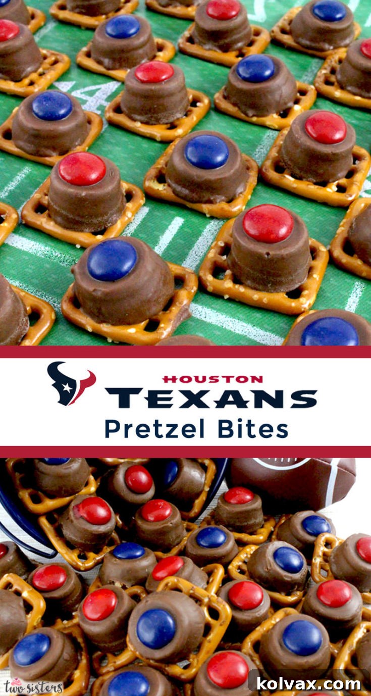 Houston Texans Pretzel Bites for Pinterest