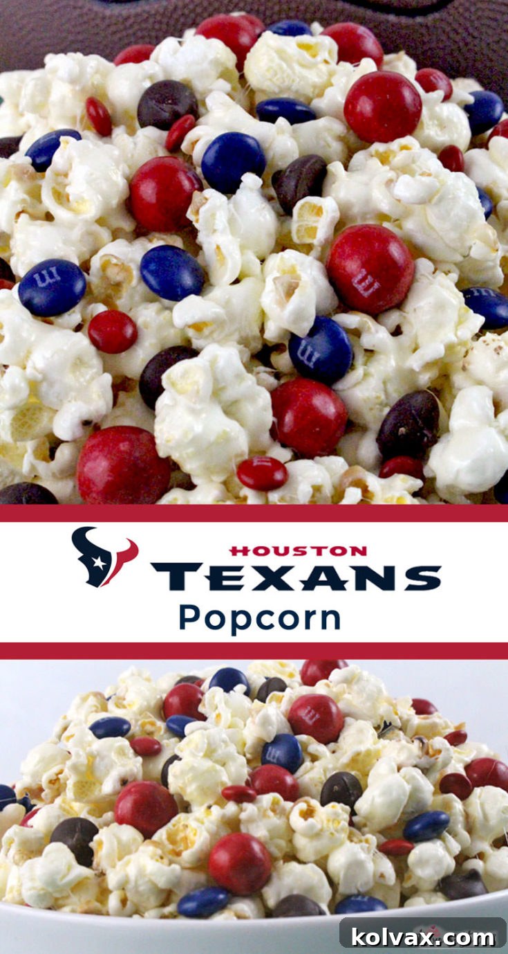 Pinnable image of Houston Texans Popcorn