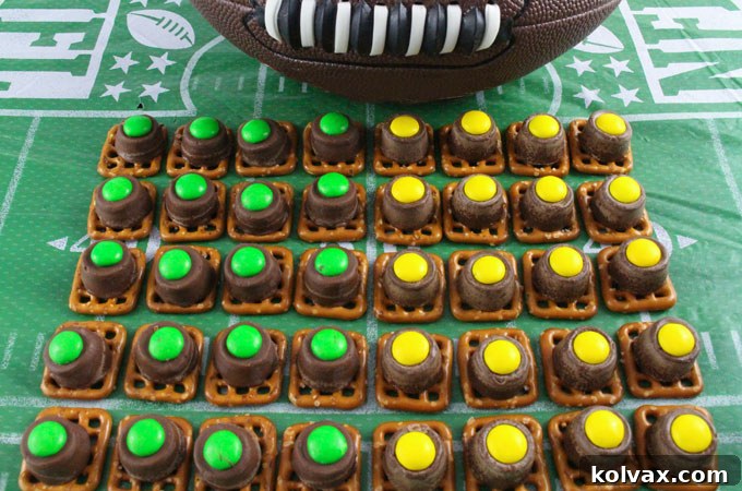 Delicious Green Bay Packers Pretzel Bites for Game Day