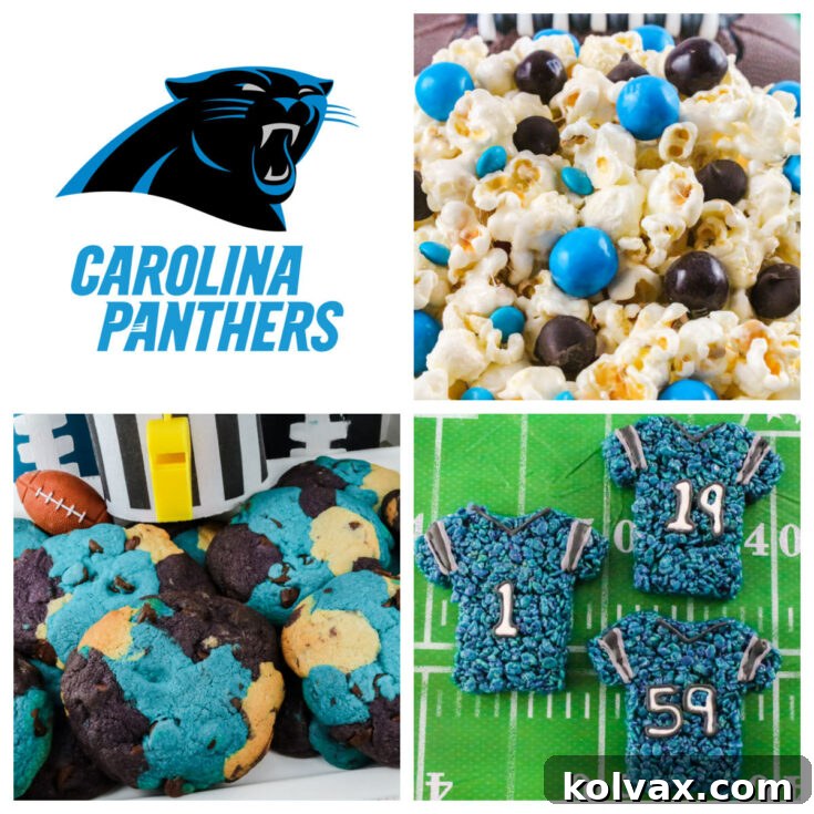 The Best Carolina Panthers Game Day Party Desserts