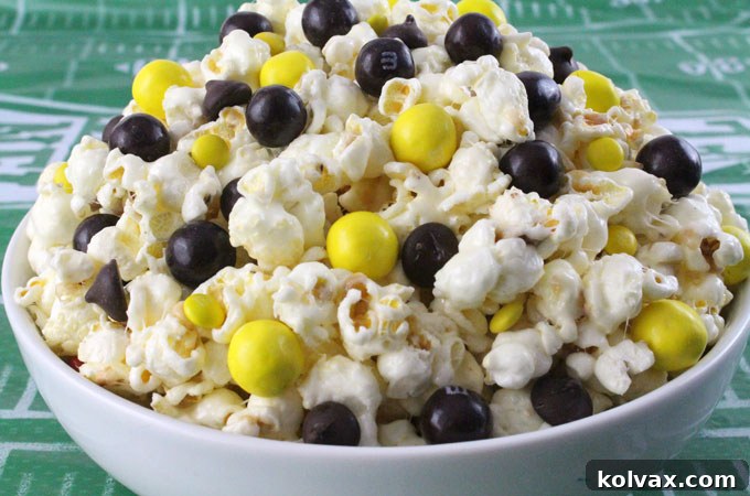 Pittsburgh Steelers Popcorn: The Ultimate Game Day Snack with Yellow and Black Candies